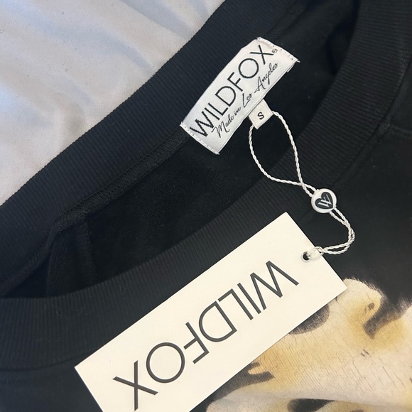 Wildfox fox skeleton pullover - Picture 5 of 6